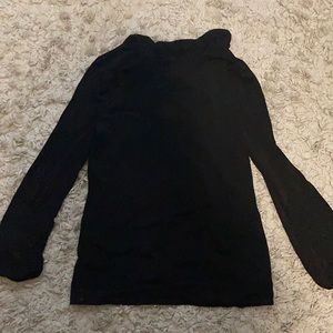 Michael Kors high-neck, long sleeve, and backless